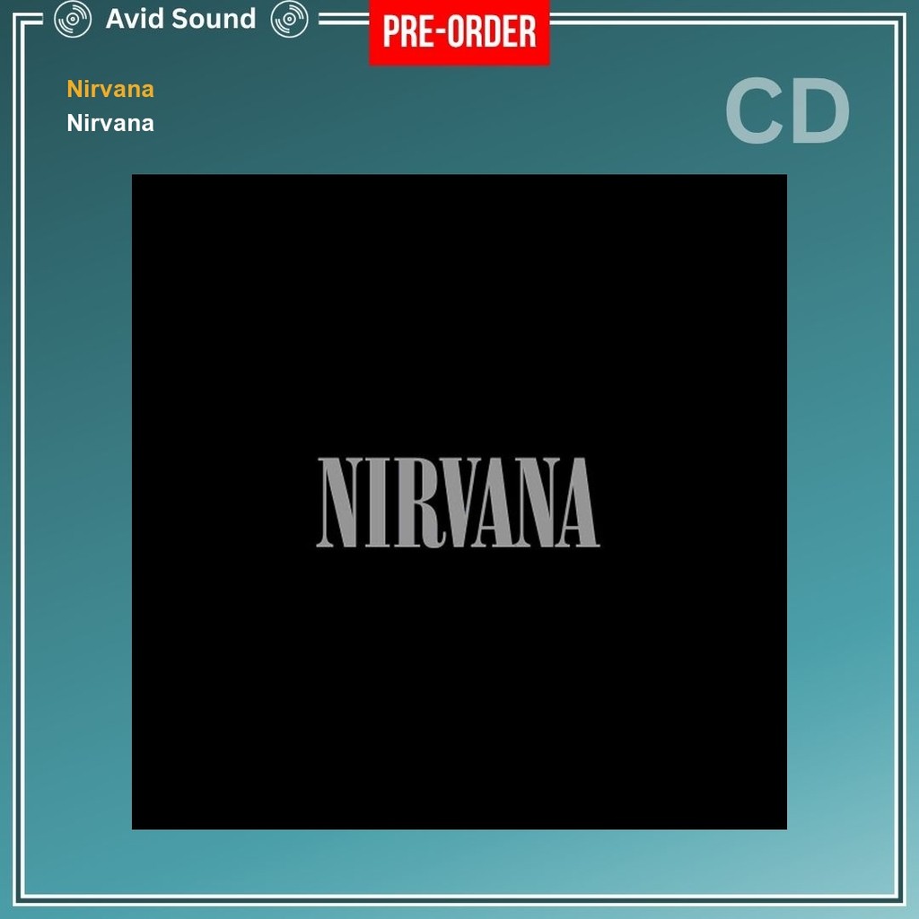 Pre-Order CD แผ่นซีดี Nirvana Nirvana ใหม่ ซีล Nirvana CD