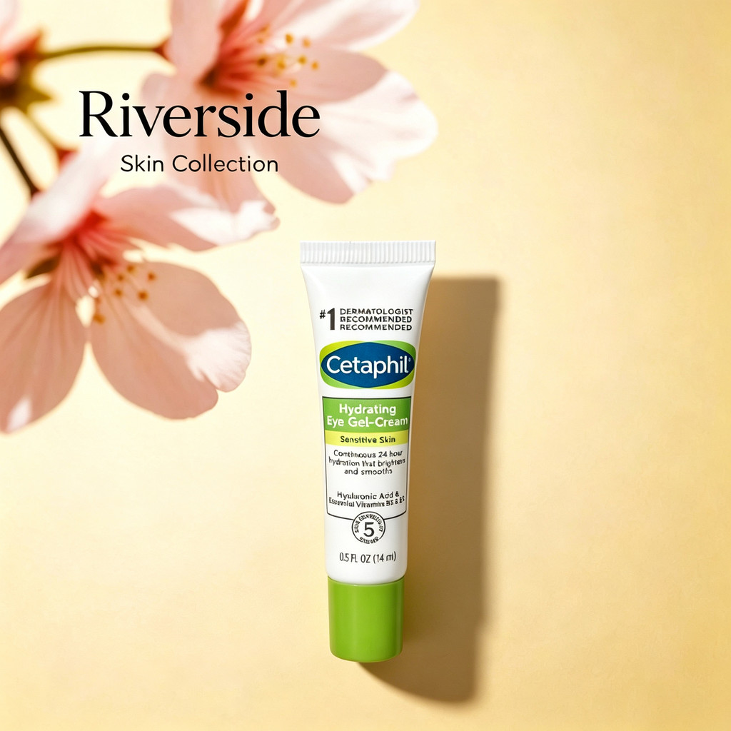 Cetaphil Hydrating Eye Gel‐Cream, Refreshing Moisturizing Eye Gel-Cream สําหรับผิวแพ้ง่าย