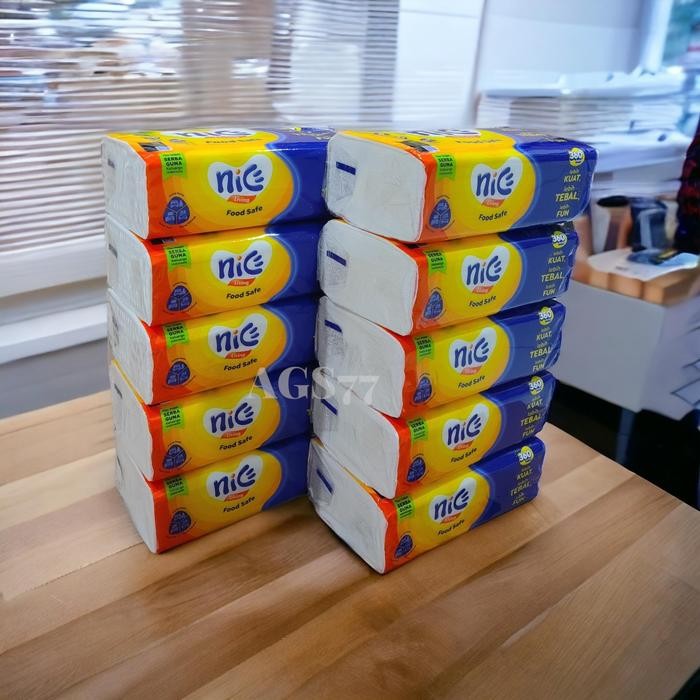 Sw4u กระดาษเช็ดหน้าใหม่ Nice Living 2Ply 360 แผ่น 10 แพ็คกระดาษทิชชู่