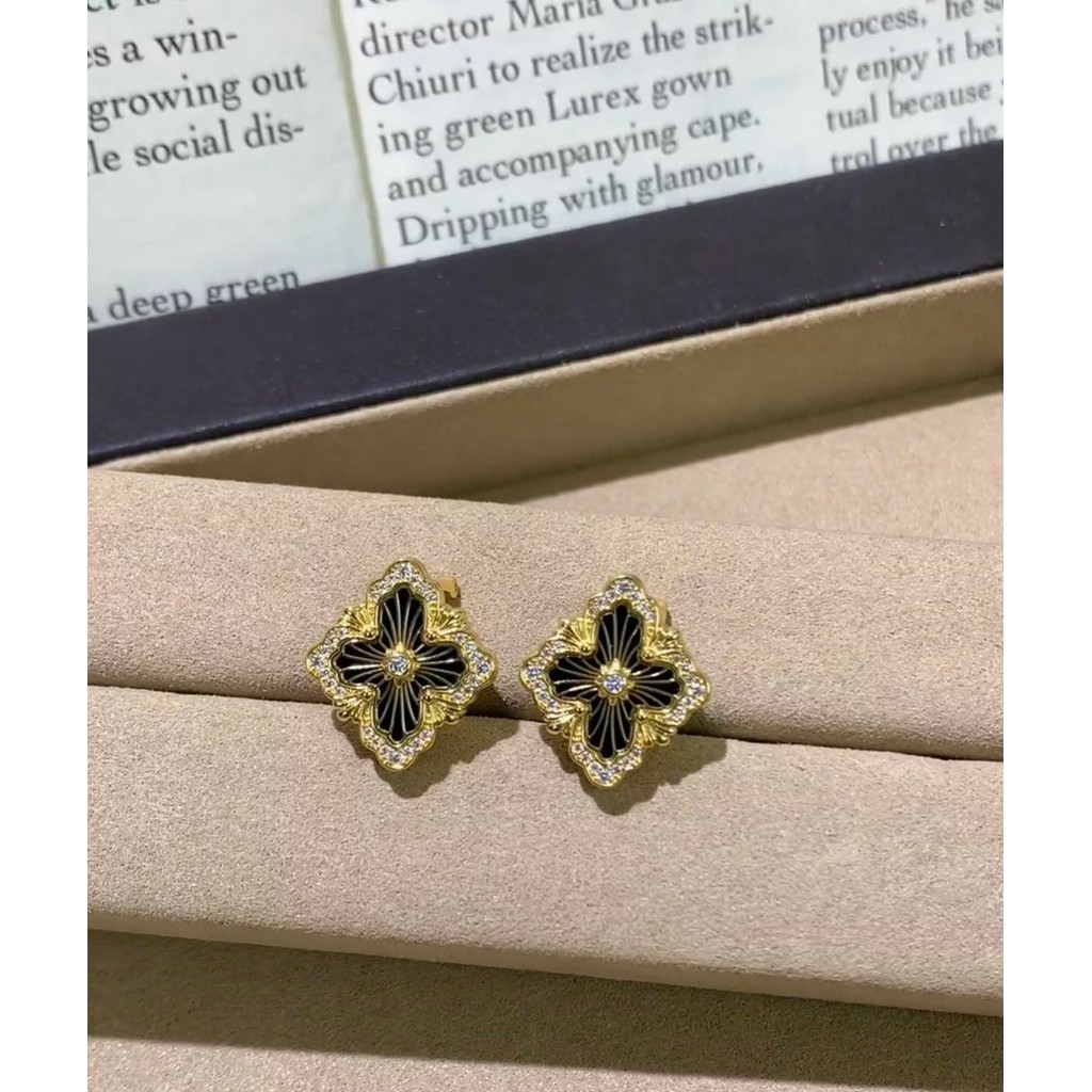 ต่างหูหรูหรา Mijin Seiko สไตล์แฟชั่นยอดนิยม