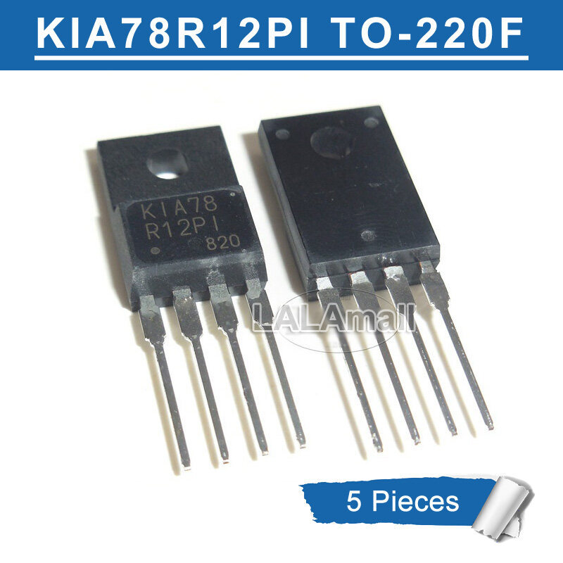 5pcs KIA78R12PI = A78R12PI TO-220F A78R12P1 KIA78 R12PI TO-220F-4 Low Dropout เครื่องปรับแรงดันไฟฟ้า