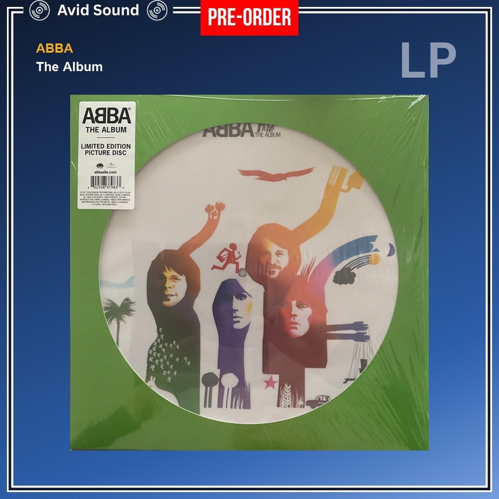 Pre-Order แผ่นเสียง ABBA The Album ใหม่ ซีล ABBA Vinyl LP