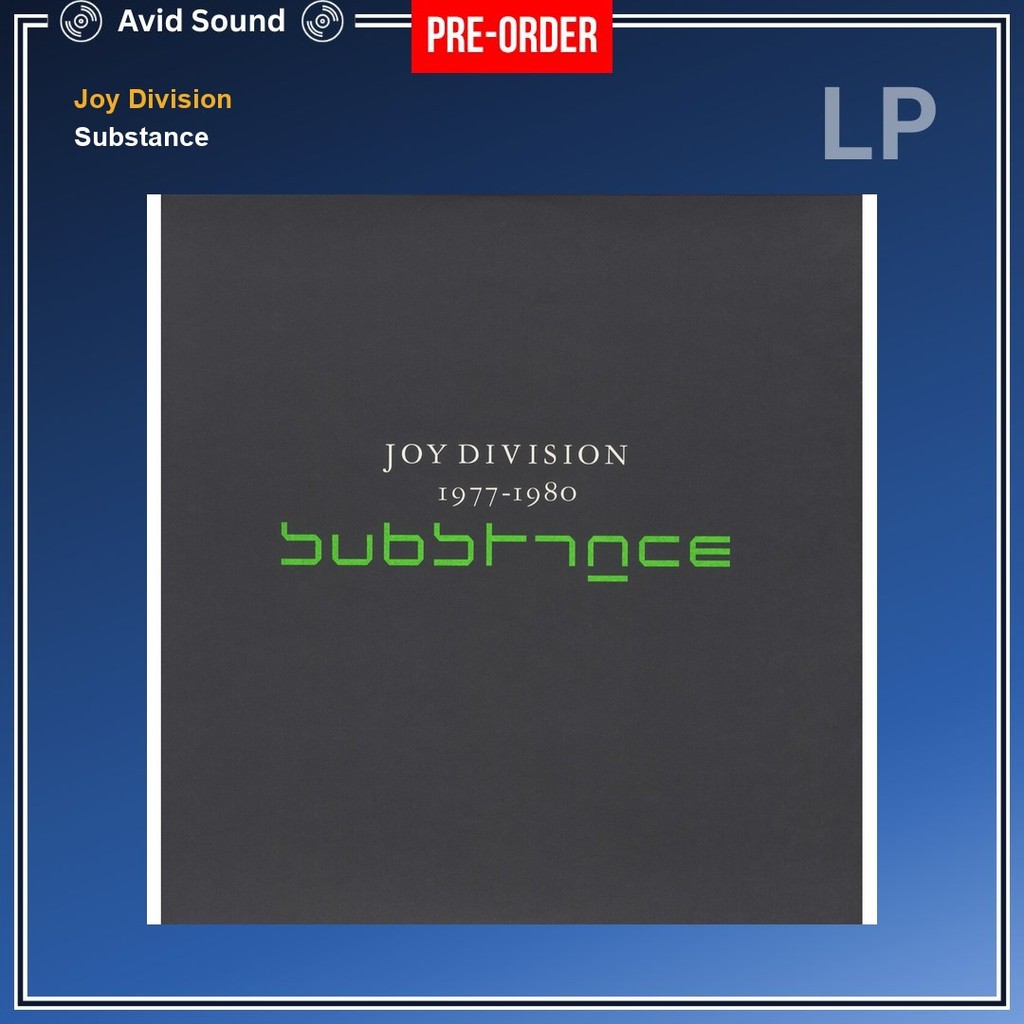 Pre-Order แผ่นเสียง Joy Division Substance ใหม่ ซีล Joy Division Vinyl LP