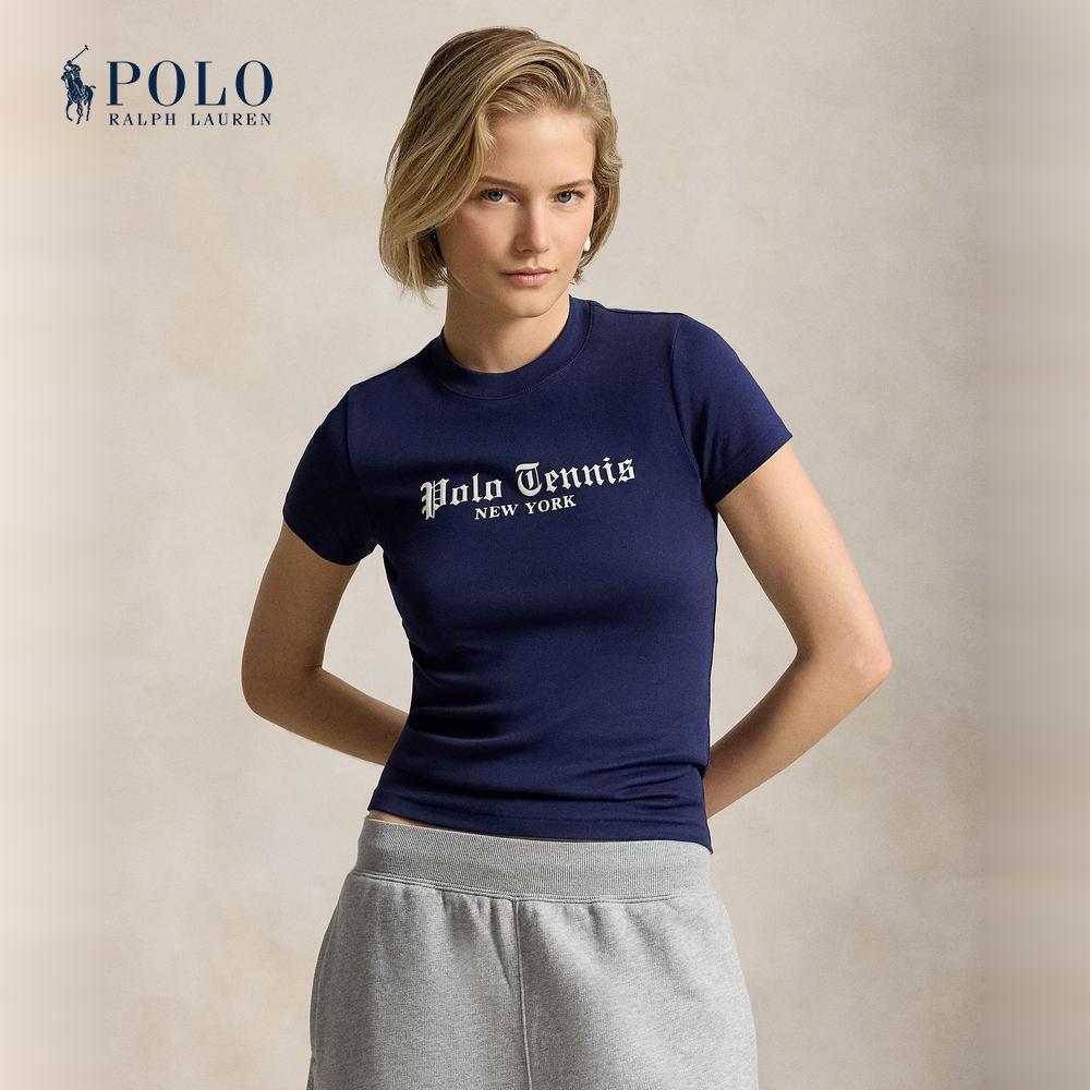 Polo Ralph Lauren US Open เสื้อยืดผู้หญิง รุ่น WMPOKNINCU21362 สีกรมท่า