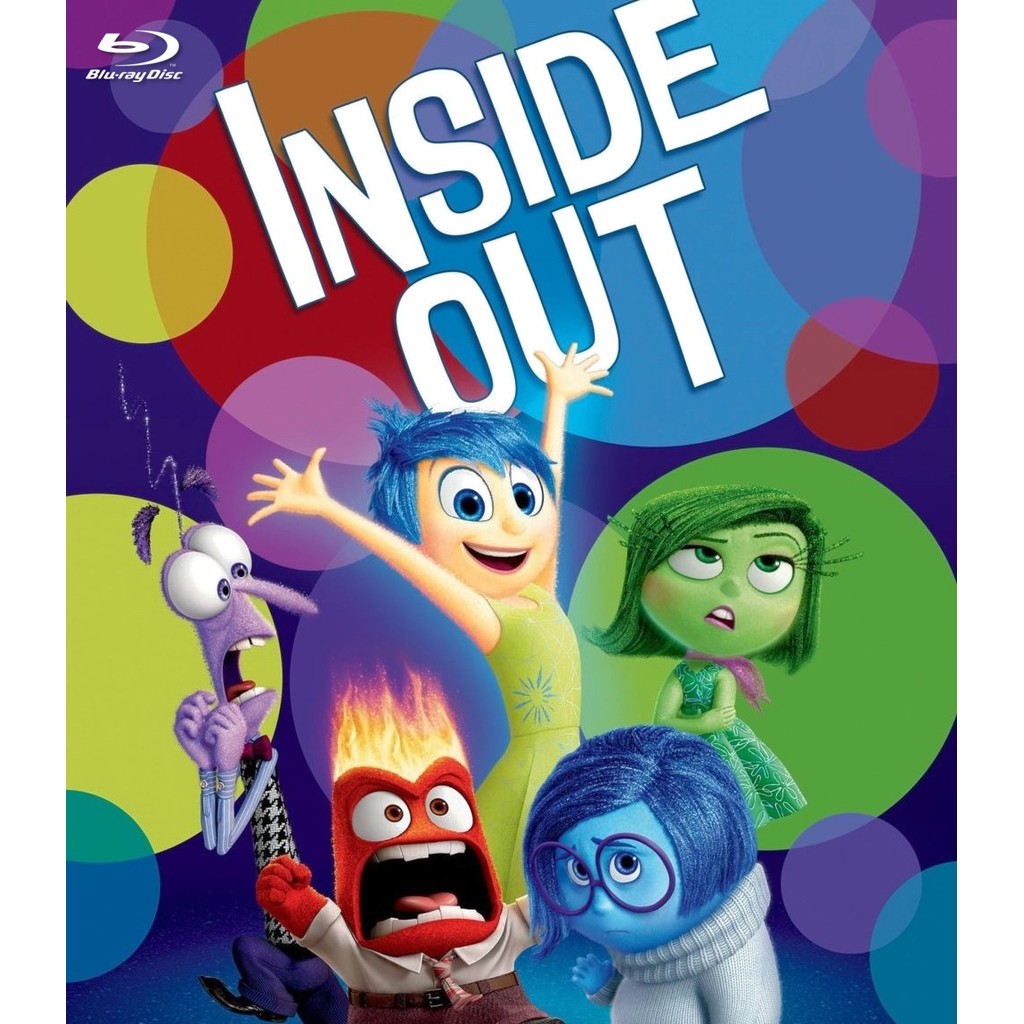Inside Out (2015) บลูเรย์ Blu-ray ⭐7.9/10 Amy Poehler