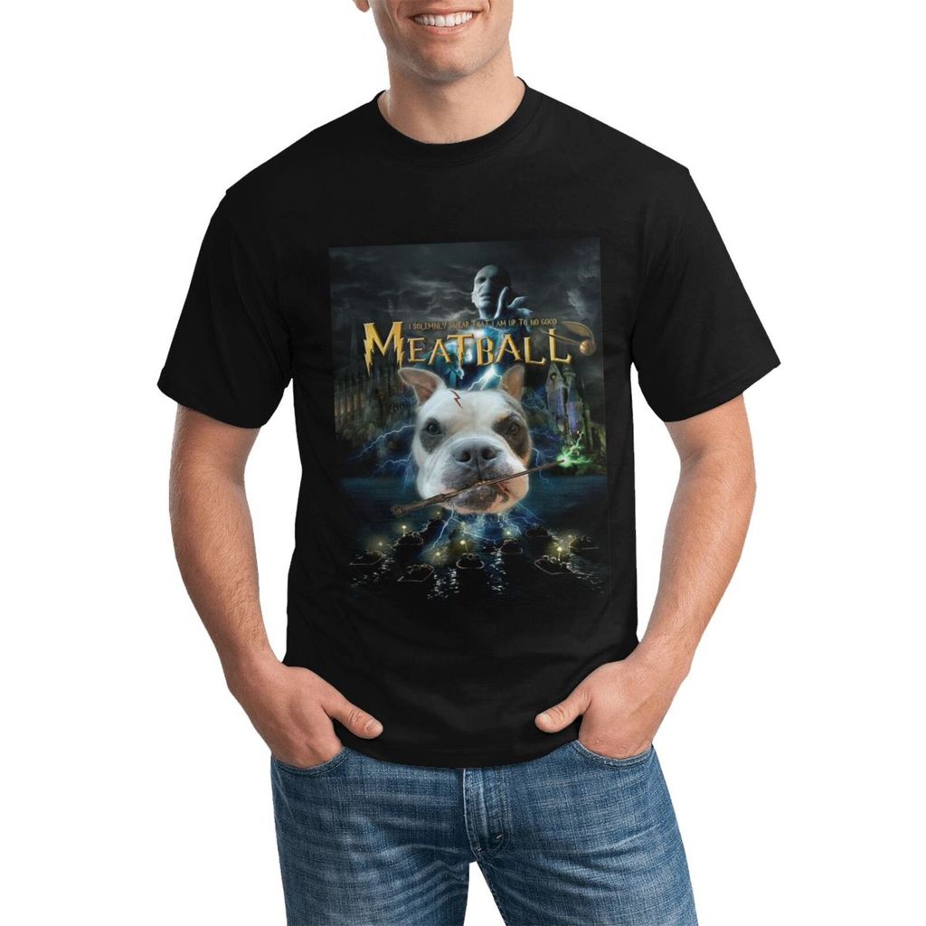 Meatball I Solemnly Swear นั้นฉันขึ้นถึงไม่มีแฟชั่นที่ดีเสื้อยืดคอกลมที่กําหนดเองสําหรับ Ultimate Co