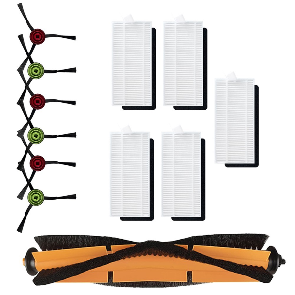 <GLIM> สําหรับชิ้นส่วนเครื่องดูดฝุ่นหุ่นยนต์ Lydsto G2 แปรงหลักชุดกรองแปรงด้านข้าง