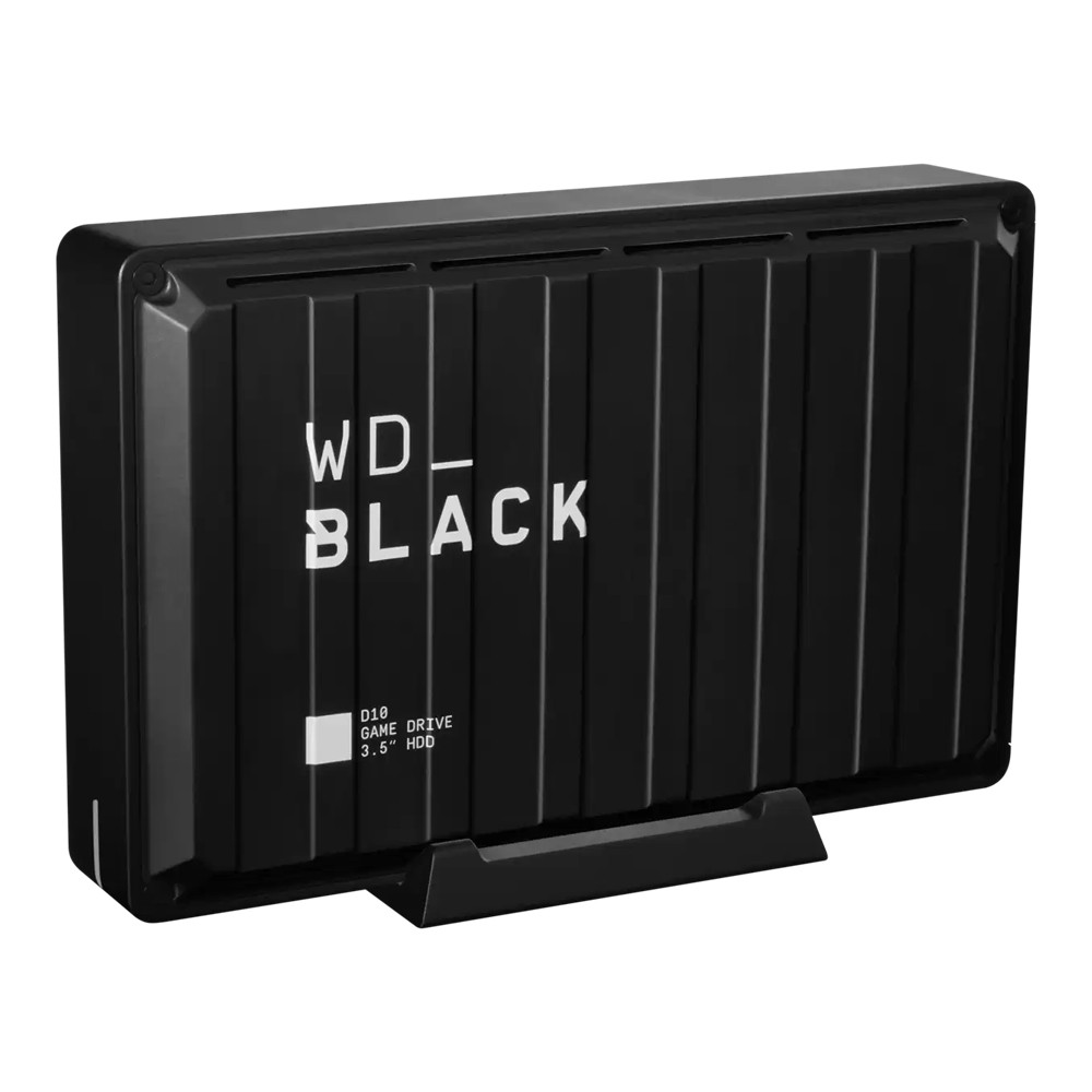 8 TB EXTERNAL HDD (ฮาร์ดดิสก์ภายนอก) WD BLACK D10 GAME DRIVE (WDBA3P0080HBK) #