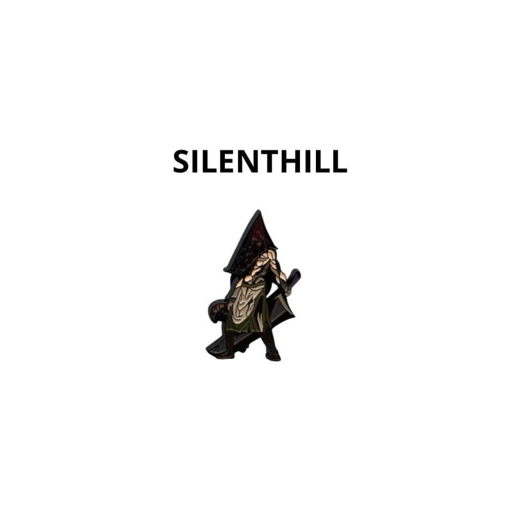 【Direct from Japan】Silent Hill Pyramid Head Pins SILENTHILL【Japan Exclusive】