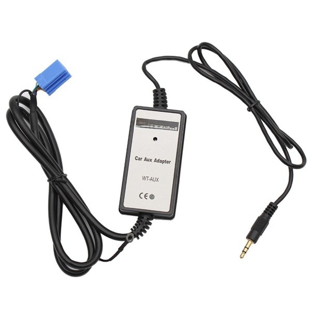 [ใหม่]Car Auto Aux-in Adapter วิทยุเครื่องเล่น AUX สําหรับกอล์ฟสําหรับ Skoda...