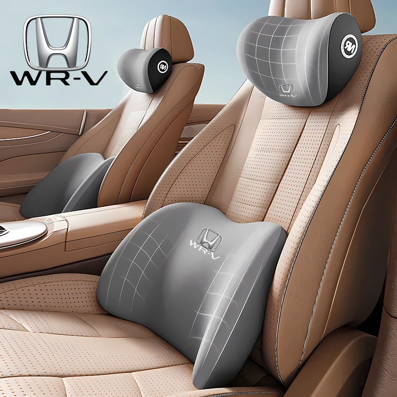 สําหรับฮอนด้า WRV 2023-2025 รถคอหมอนเอวหน่วยความจําโฟมชุดคุณภาพสูงอุปกรณ์เสริม