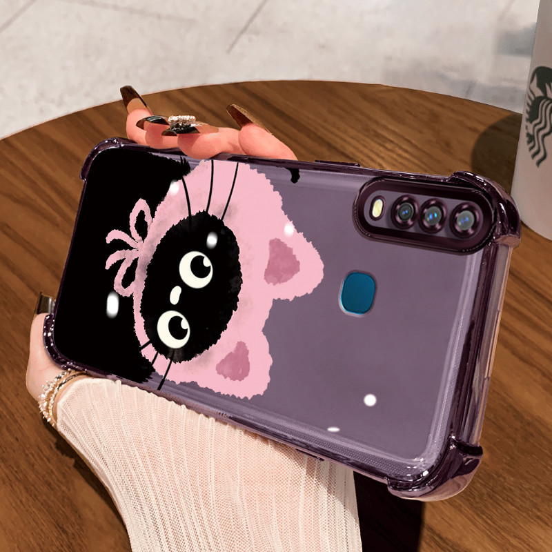 เคส Hp สําหรับ VIVO Y17 Y15 Y12 Y3 Y3s 2020 Y12i Case Casing With hat HP ลาย Ksing four Anti Drop co