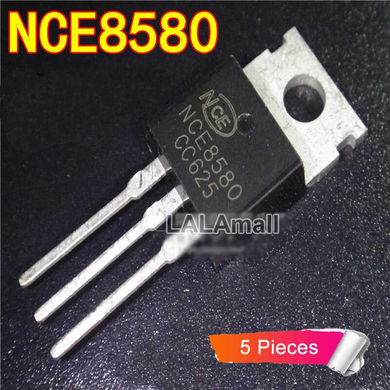 5 ชิ้น/10 ชิ้น NCE8580 TO-220 85 V/80A N-channel MOSFET ทรานซิสเตอร์ใหม่เดิม