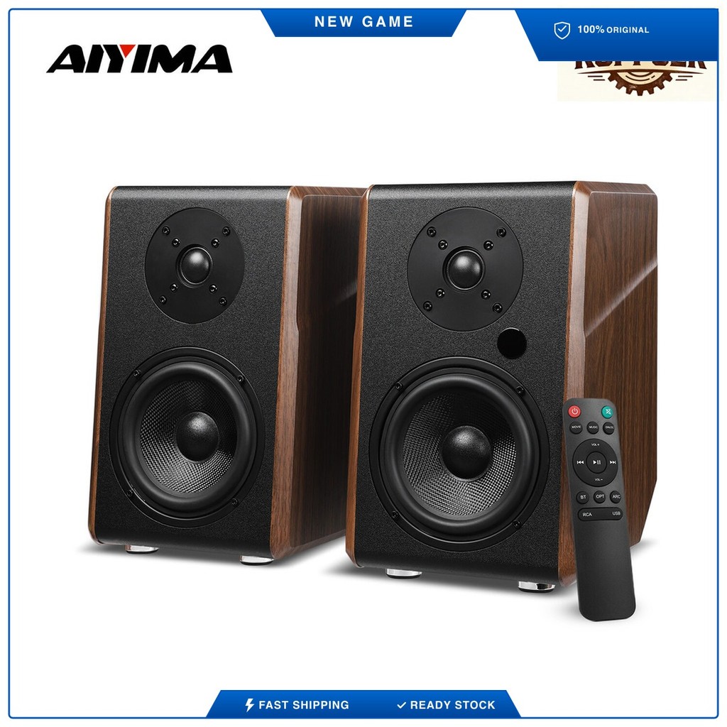 Ready Local AIYIMA S700 Active Bookshelf Speakers 120W HiFi Speaker