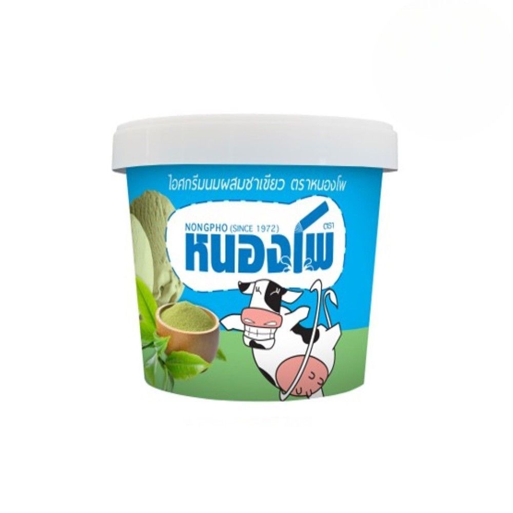หนองโพไอศกรีมนม รสชาเขียว 85 กรัม