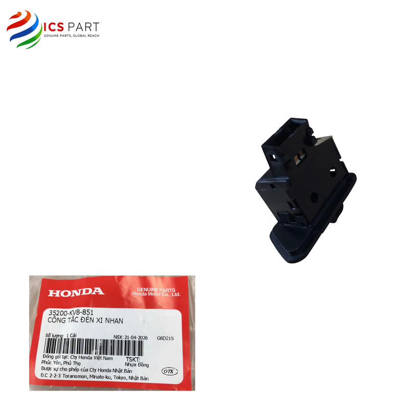 35200KVB851 | สวิตช์ไฟเลี้ยว - Click 110 - 2006-2011 - ABL 110 FI Early KVG รุ่นแรก AIR FI 110 Honda