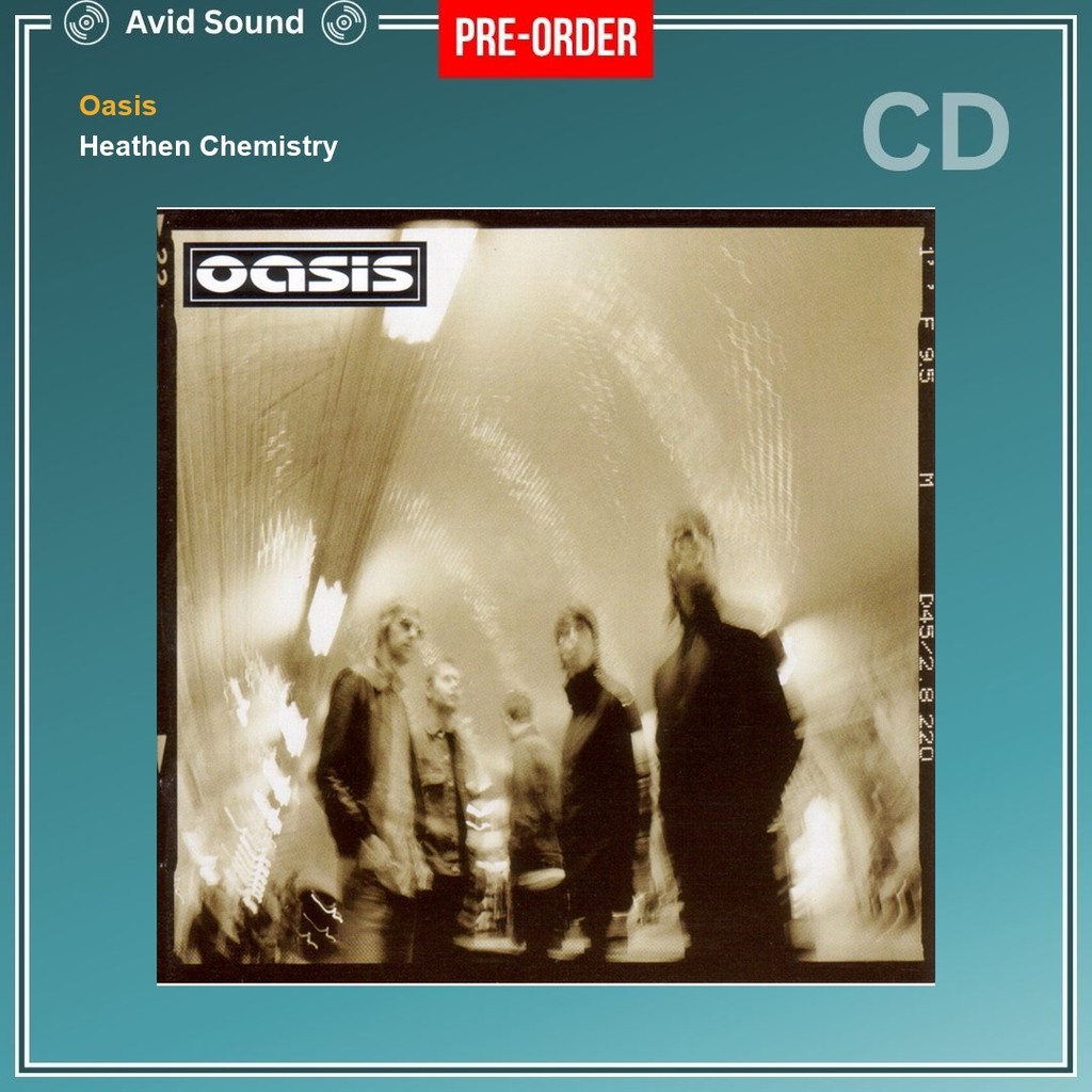 Pre-Order CD แผ่นซีดี Oasis Heathen Chemistry ใหม่ ซีล Oasis CD