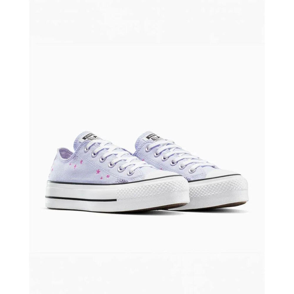 Converse حذاء Chuck Taylor Lift Celestial Ox للجنسين — بنفسجي