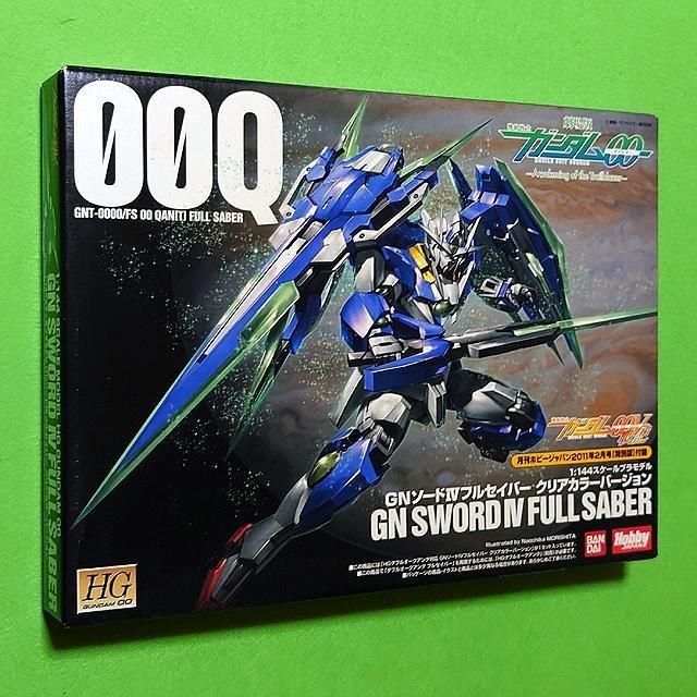 【Direct from Japan】HG 00 QAN[T] GN Sword IV Full Saber รุ่นสีใสที่เข้ากันได้กับ QAN[T]【Japan Exclusi