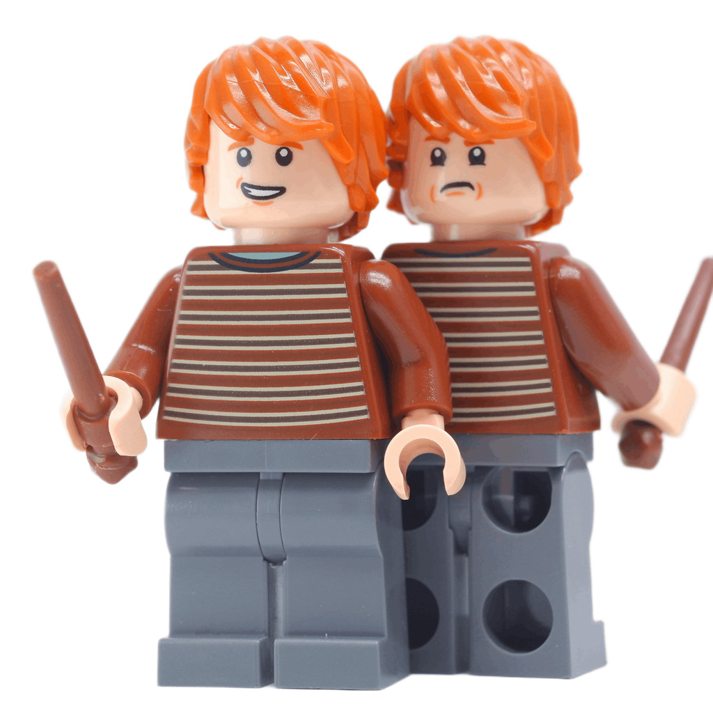 Ploybrick |พร้อมส่ง| Ron Weasley Brown Sweater จากชุด 76422 Diagon Alley | งานลิขสิทธิ์ของแท้ Harry 