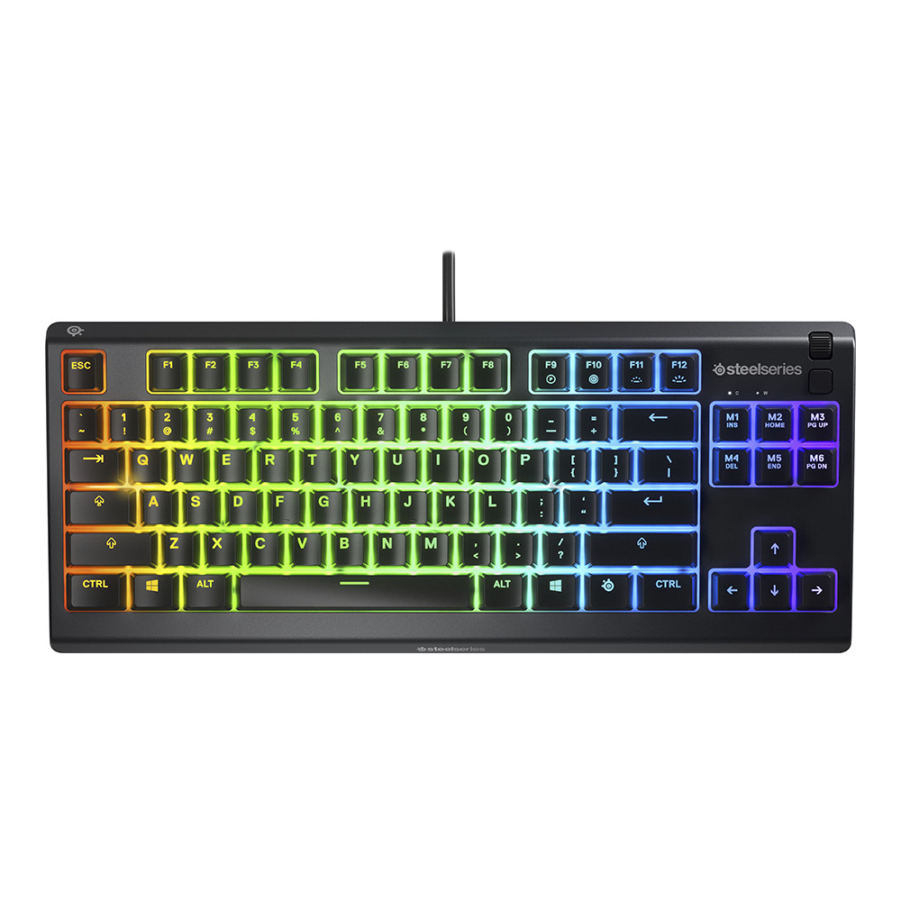 KEYBOARD (คีย์บอร์ด) STEELSERIES APEX 3 TKL (STEELSERIES WHISPER-QUIET / MEMBRANE) (RGB LED) (EN) #