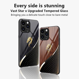 เคสสำหรับ Samsung A15 4G A15 5G A16 5G A13 5G A24 A54 A55 A34 A35 5G A13 Lite A14 5G เคสโทรศัพท์มังกรเปลือกแก้วกันกระแทก
