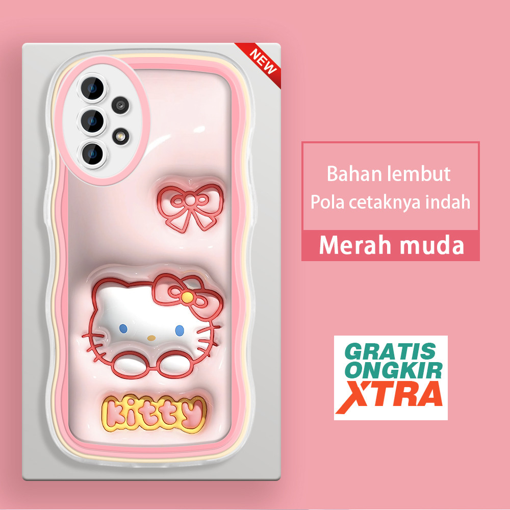 HELLO KITTY Jasouwe Samsung A7 2018 A33 A34 A35 5G A51 A52 A53S A54 A55 5G A52S A53 A58 A71 A72 A73 