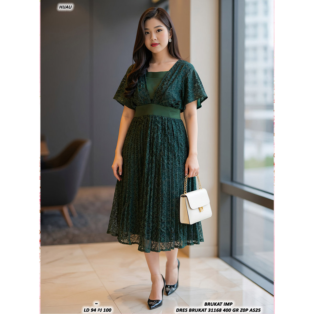 BRUKAT DRESS 31168 400 GR Z0P AS25 Direct Order