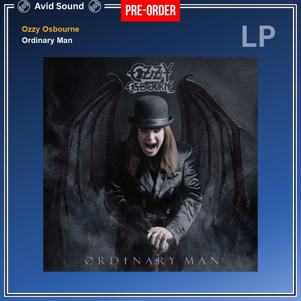 Pre-Order แผ่นเสียง Ozzy Osbourne Ordinary Man ใหม่ ซีล Ozzy Osbourne Vinyl LP