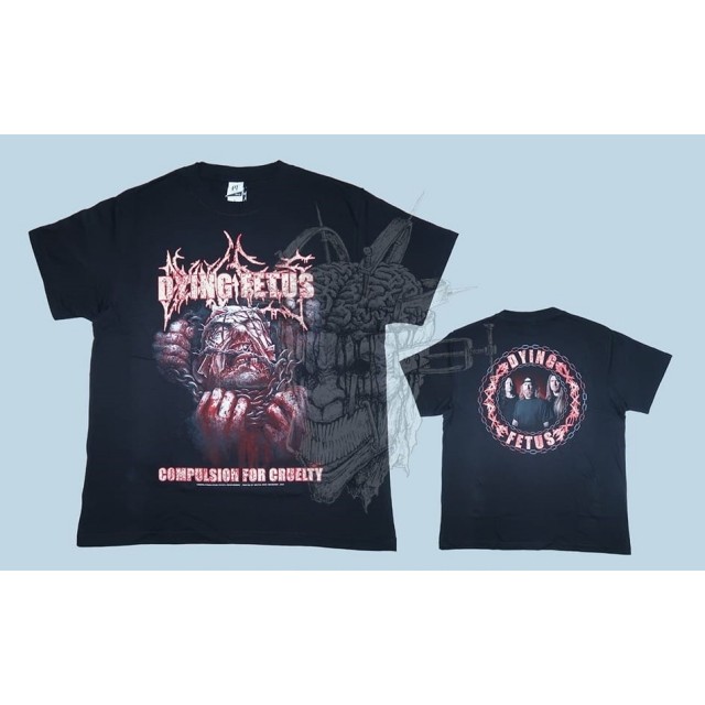 Dying Fetus – Compulsion สําหรับเสื้อเสื้อยืด Cruelty