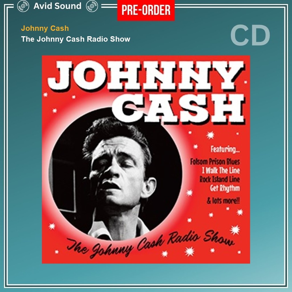 Pre-Order CD แผ่นซีดี Johnny Cash The Johnny Cash Radio Show ใหม่ ซีล Johnny Cash CD