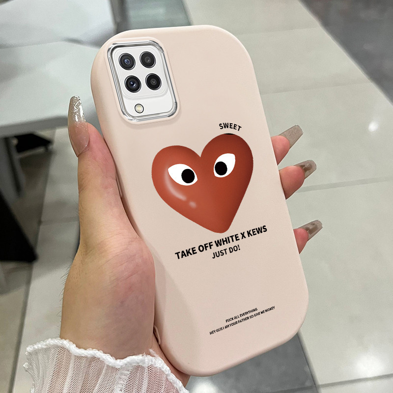 เคสใช้ได้กับ Samsung A22 M22 M32 เคสการ์ตูนแฟชั่น