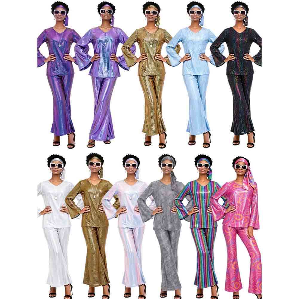 ชุดคอสตูมผู้หญิง Halloween Disco Party 70s