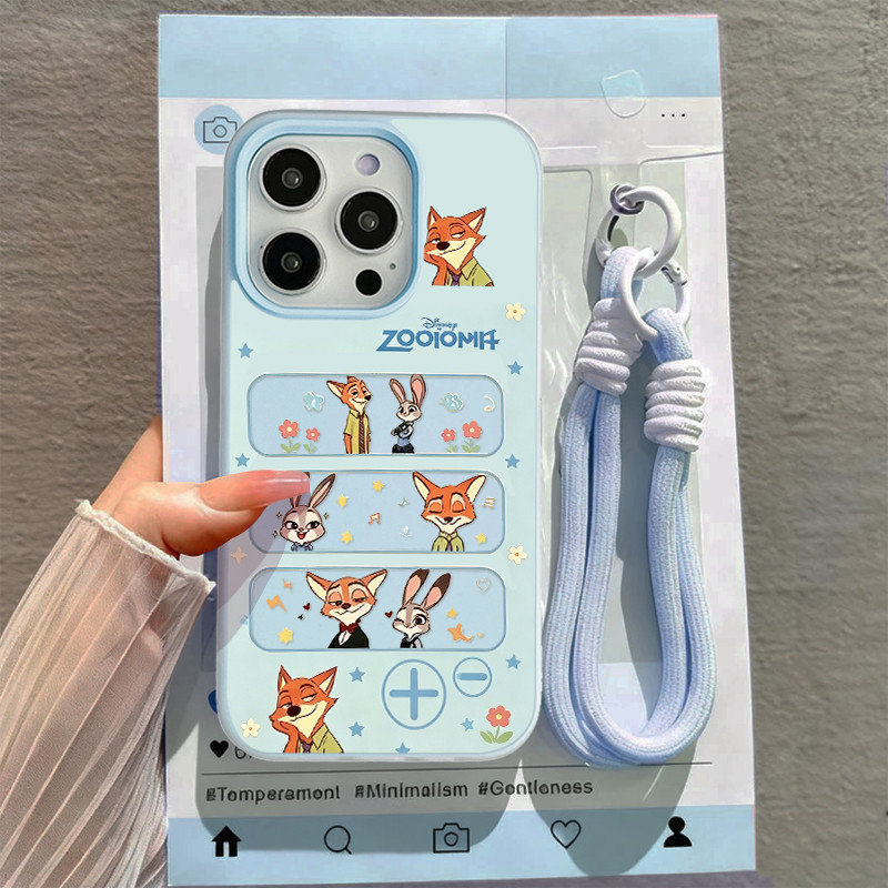 GANTUNGAN [Tong_O] Zootopia Bintang Casing Hp Vivo Y05e Y500 Z11 Y05 Y11D Y21D V70 Fe V60 Lite Iqoo 