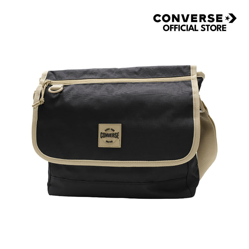 CONVERSE กระเป๋า Survivalist Lifestyle Messenger Bag Black UNISEX 1261948AU_F6BKXX