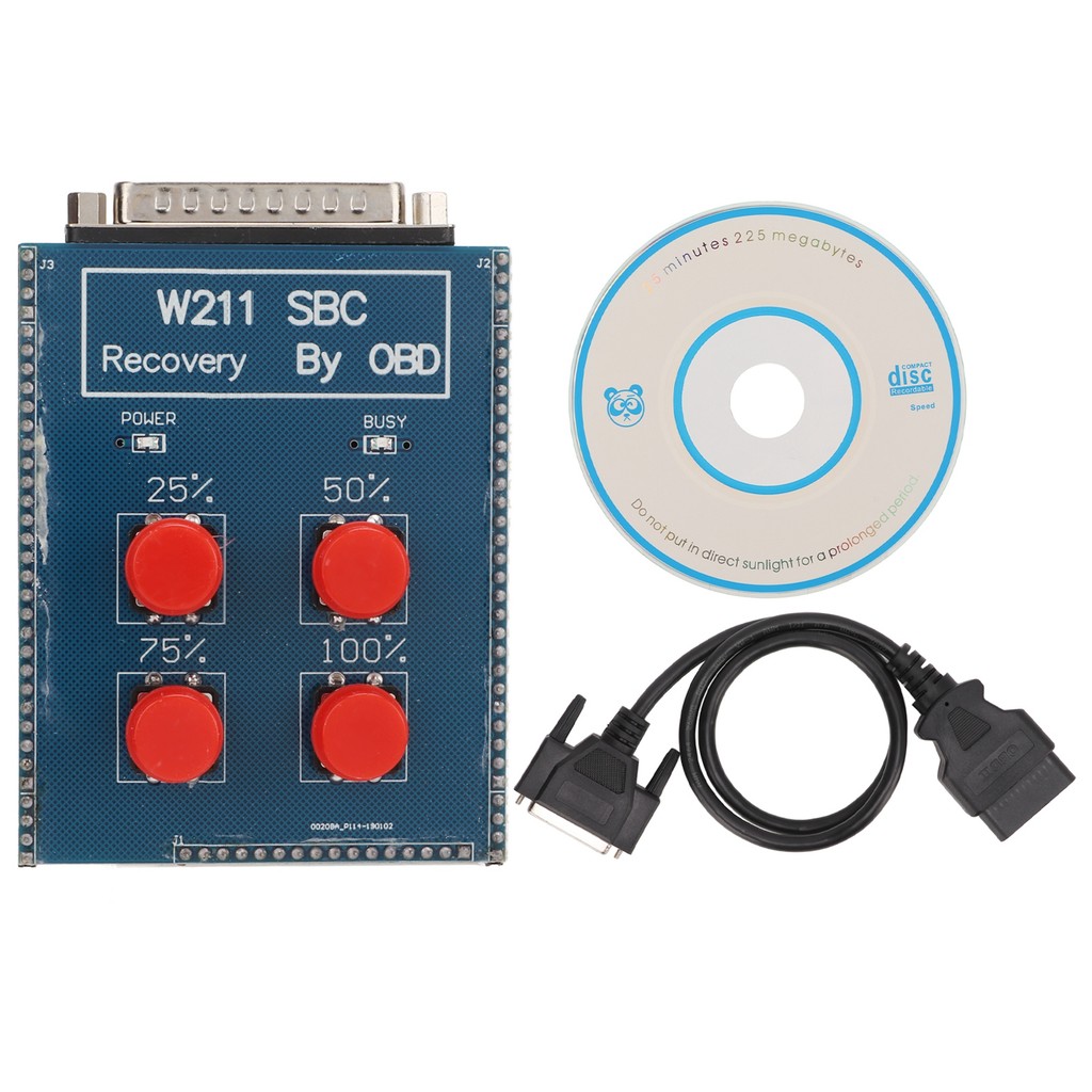 ABS SBC รีเซ็ตเครื่องมือรหัสซ่อม C249F สําหรับ Mercedes Benz W211 E Class R230 SL สีฟ้า