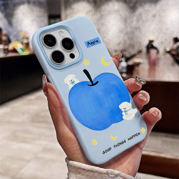 Apple 2 In 1 Casing Hp Realme C100 Note 80 C85 Pro P3 Lite C100X C100I C71 60X C75X Casing Anti Yell