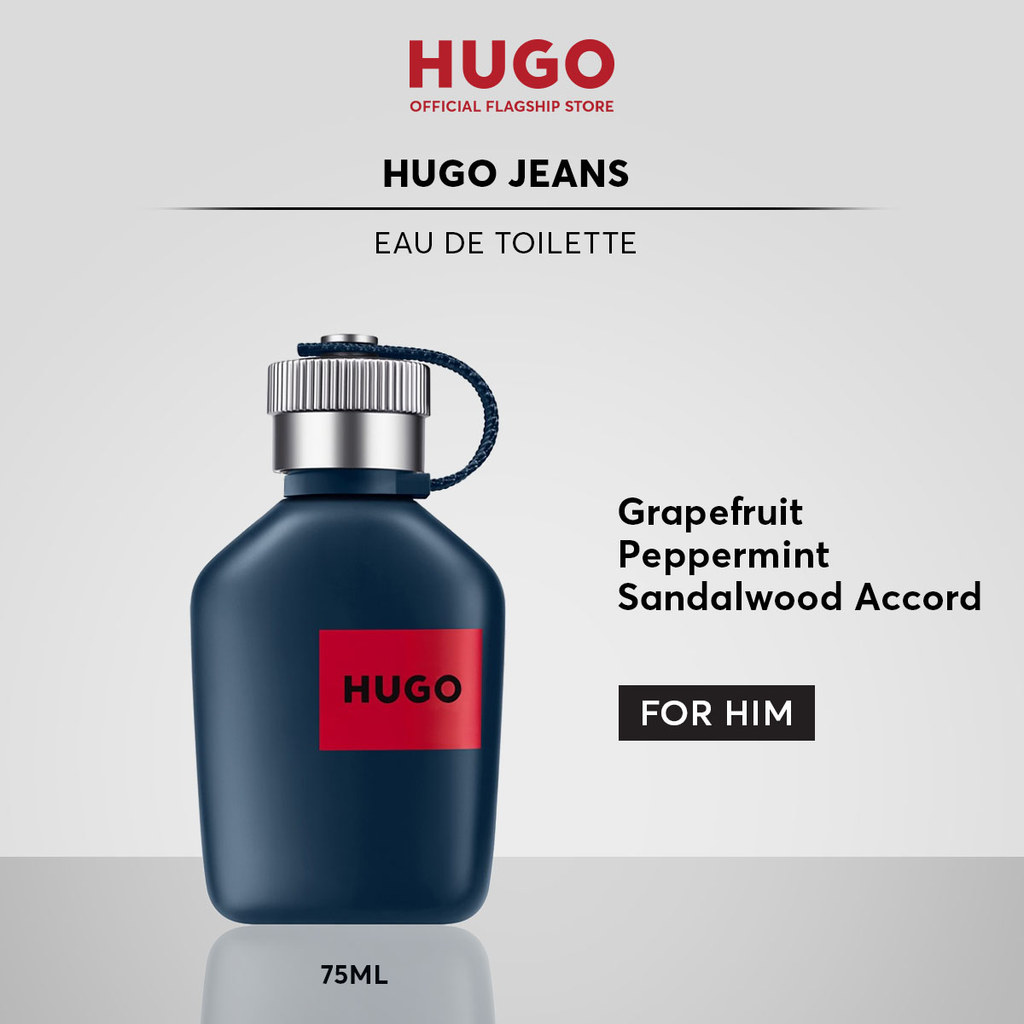 น้ำหอมผู้ชาย HUGO Jeans Eau De Toilette For Men  by HUGO BOSS Fragrances