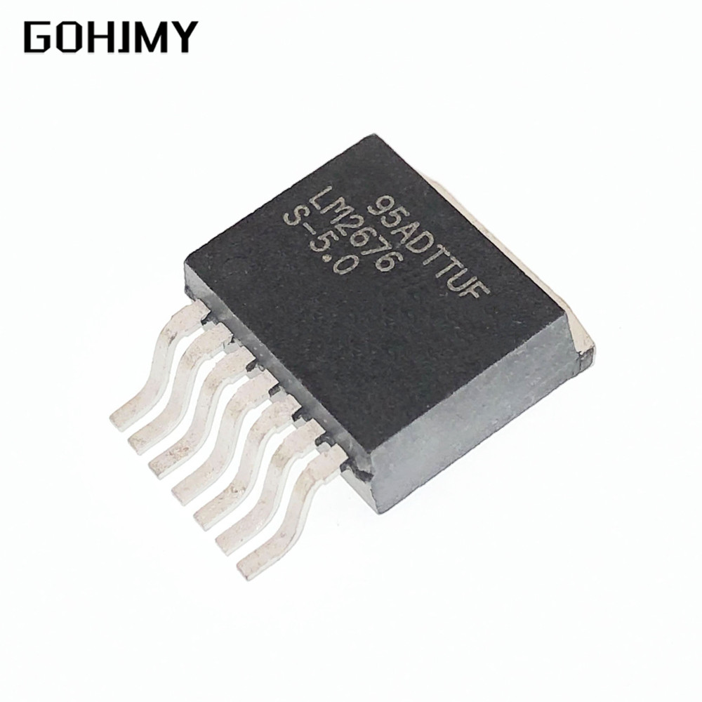 2PCS LM2676SX-5.0 TO-263 IC LM2676S-5.0 TO263 LM2676S-5.0 ใหม่