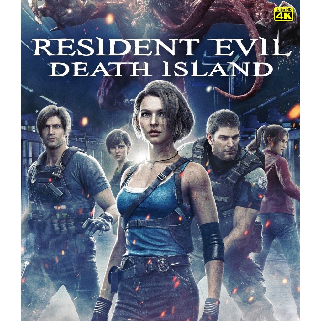 4K - Resident Evil: Death Island (2023) 4K UHD ⭐7.3/10 Matthew Mercer
