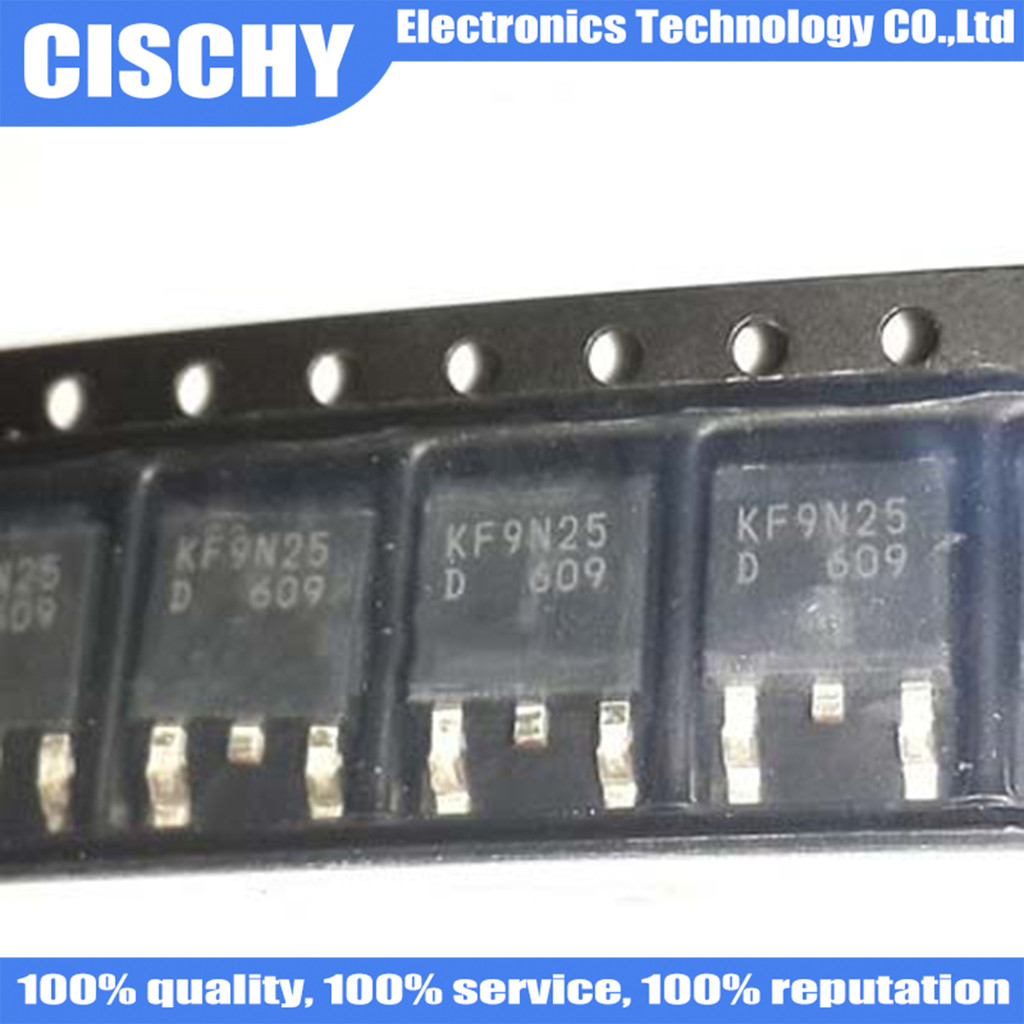 10 ชิ้น/ล็อต FQD9N25TM KF9N25 9N25 TO-252 FQD9N25 KF9N25D-RTF 250V KF9N25D-RTF/HS TO252 ในสต็อก