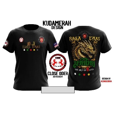 Muaythai Nagemas เสื้อยืดไมโครไฟเบอร์
