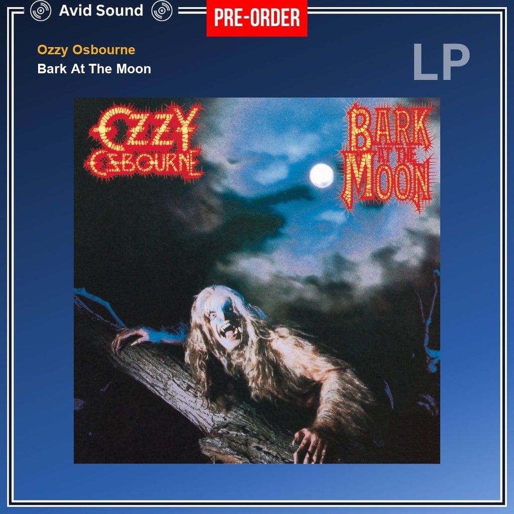 Pre-Order แผ่นเสียง Ozzy Osbourne Bark At The Moon ใหม่ ซีล Ozzy Osbourne Vinyl LP