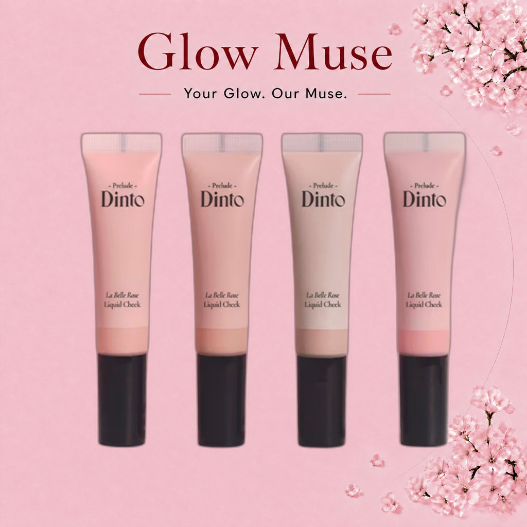 Prelude Dinto La Belle Rose Liquid Blush 10ml – 61 Baby Rose / 62 Lady Rose / 63