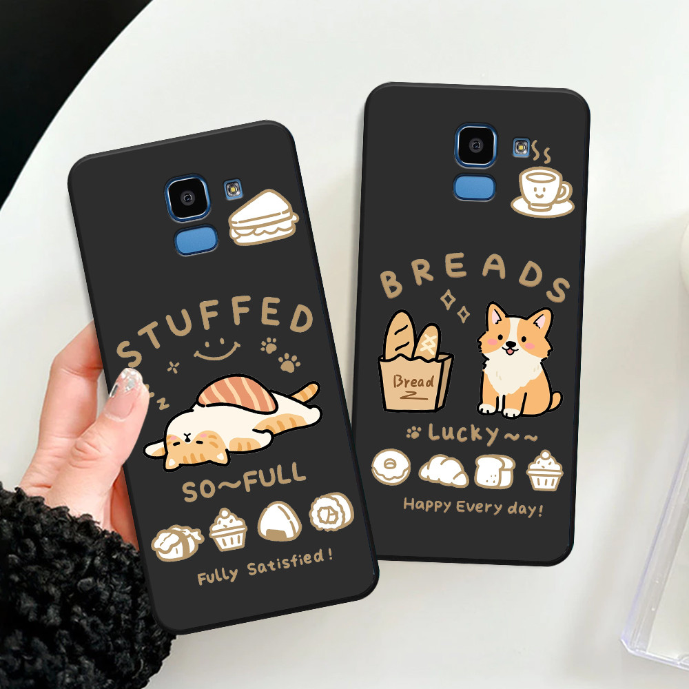 เคส Samsung J6 2018 / J6 Plus / J6+ พิมพ์ลายการ์ตูนสุดน่ารัก