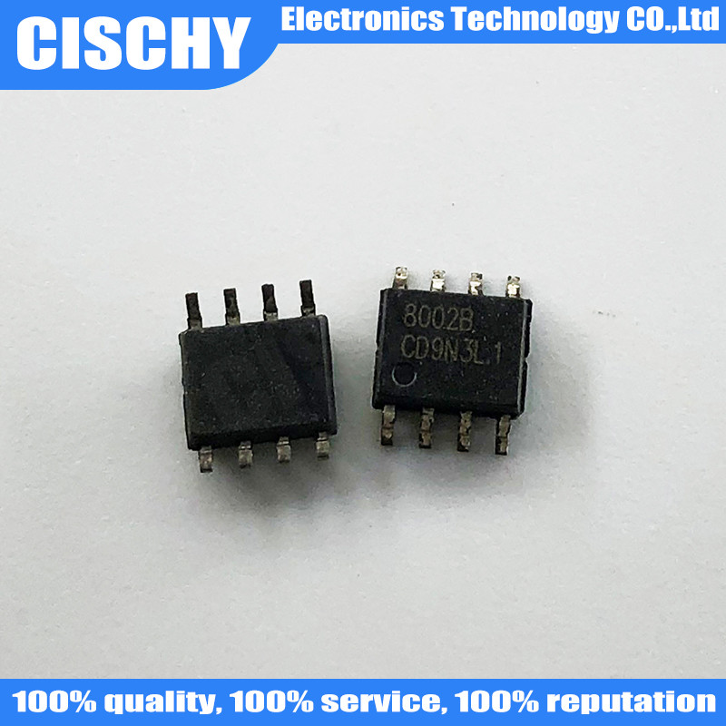 10 ชิ้น/ล็อต MD8002A SOP8 MD8002 8002A SOP-8 8002 CKE8002B NS8002 SOP8 ในสต็อก