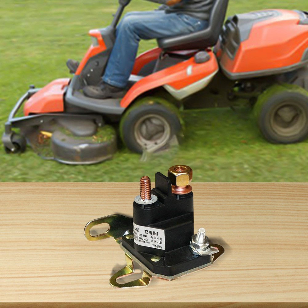 [ET6] สตาร์ทโซลินอยด์วาล์วสําหรับ 852-1251-210-50 เครื่องตัดหญ้าขี่รถแทรกเตอร์
