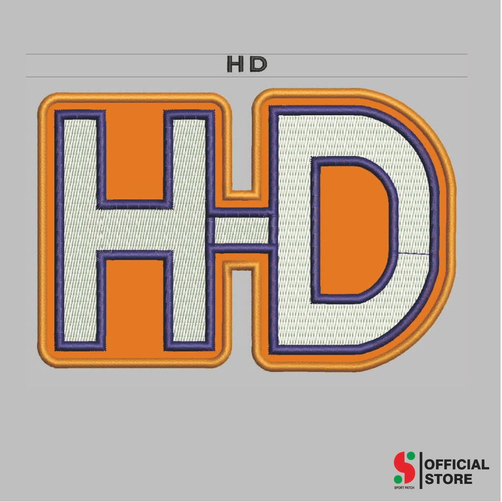 SPORT-148 PATCH LOGO/HD TEXT EMBLEM