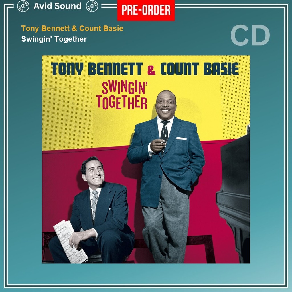 Pre-Order CD แผ่นซีดี Tony Bennett & Count Basie Swingin' Together ใหม่ ซีล Tony Bennett & Count Bas