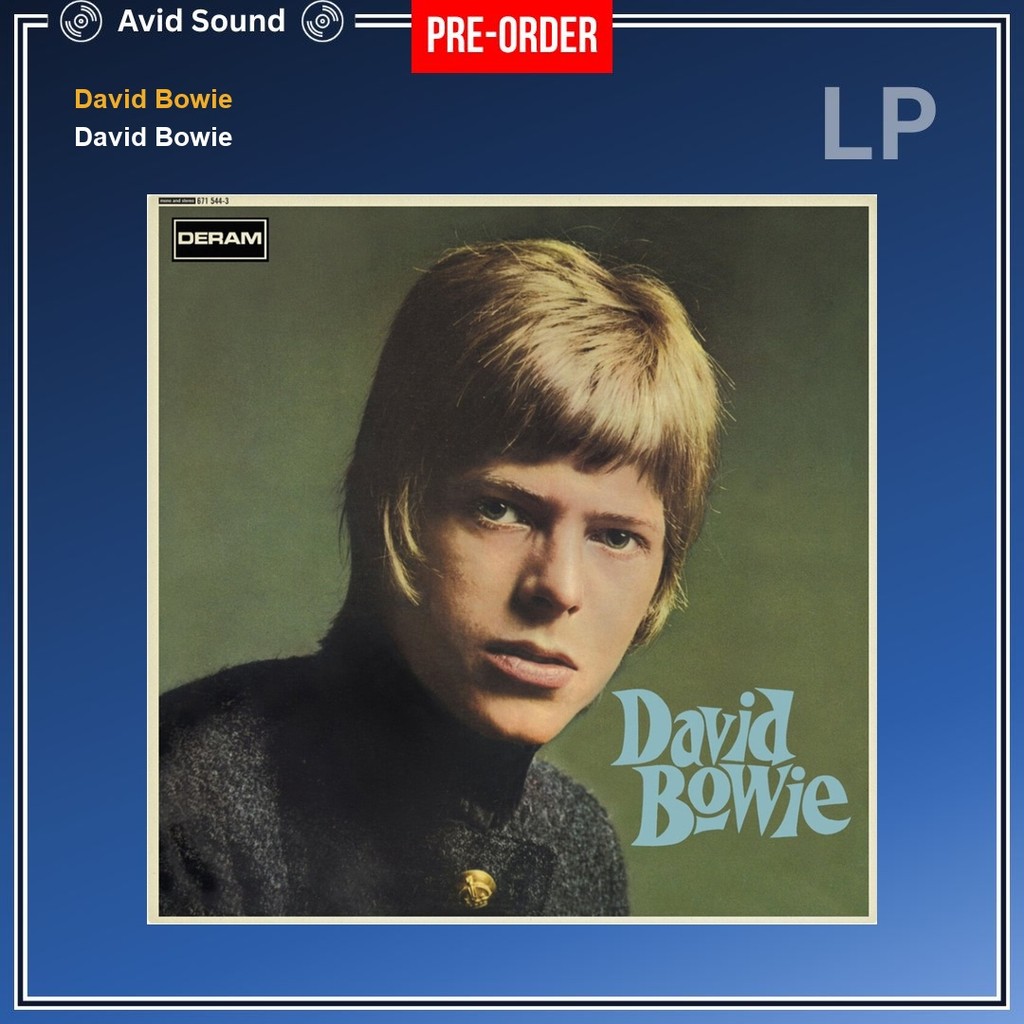 Pre-Order แผ่นเสียง David Bowie David Bowie ใหม่ ซีล David Bowie Vinyl LP